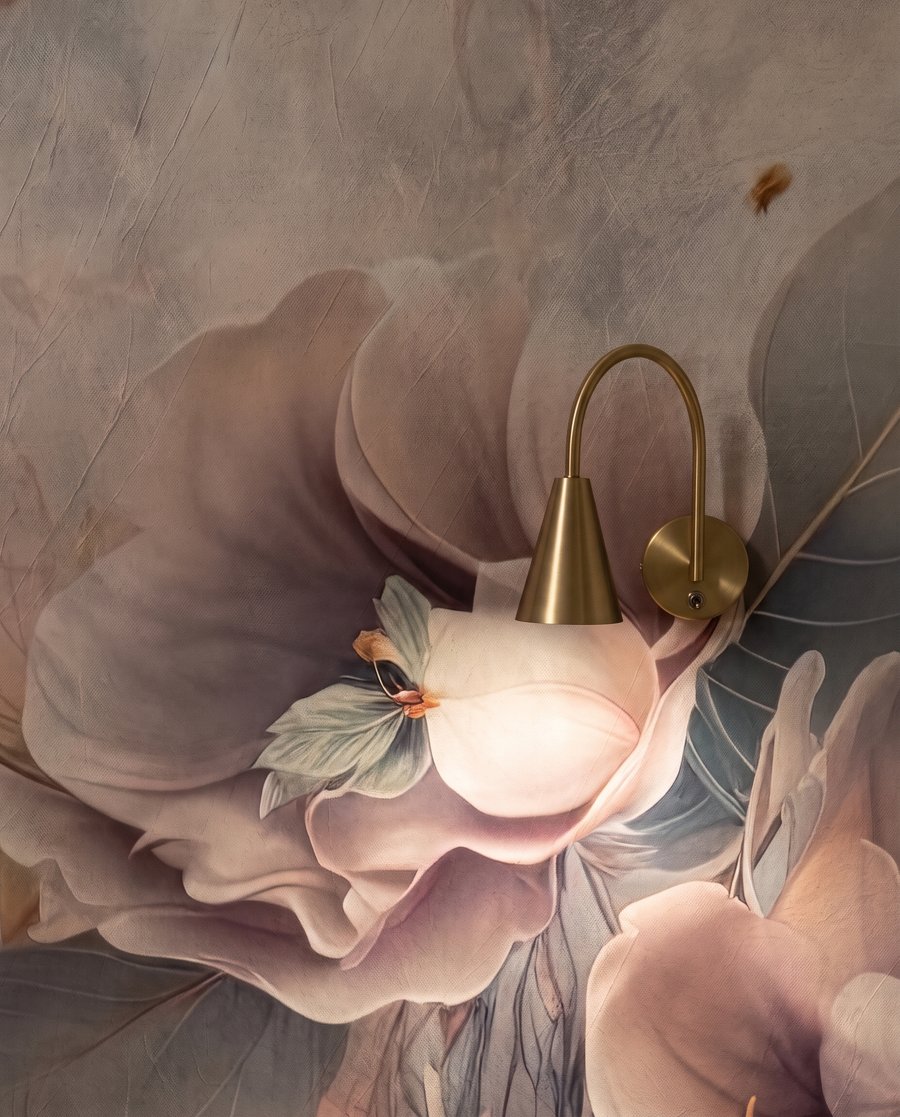 Blüten mit feinen Rispenzweigen — Detail