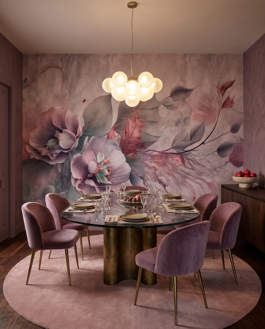 Blüten mit feinen Rispenzweigen — Interieur 5