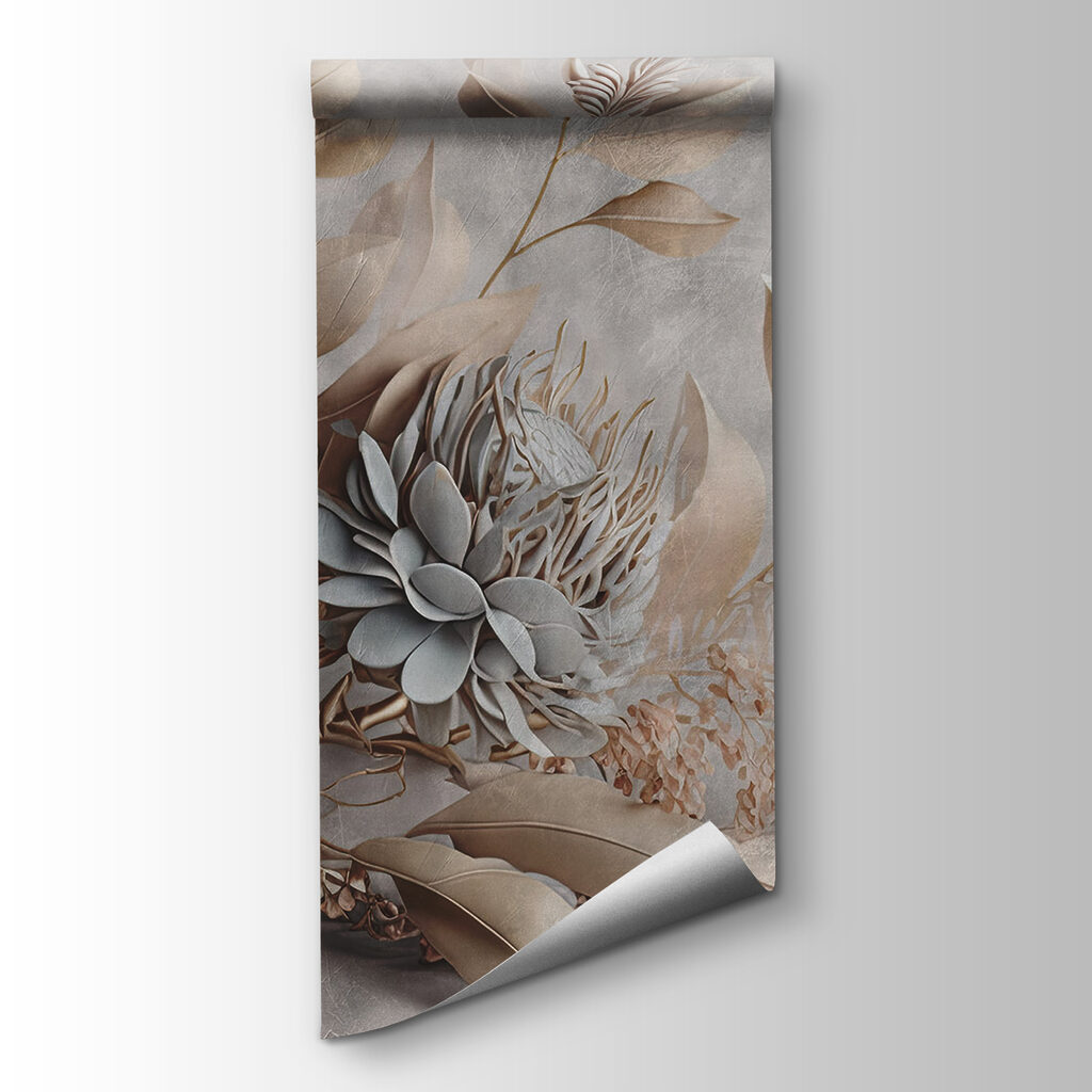 Zarte Blüte mit Blättern — Produktansicht