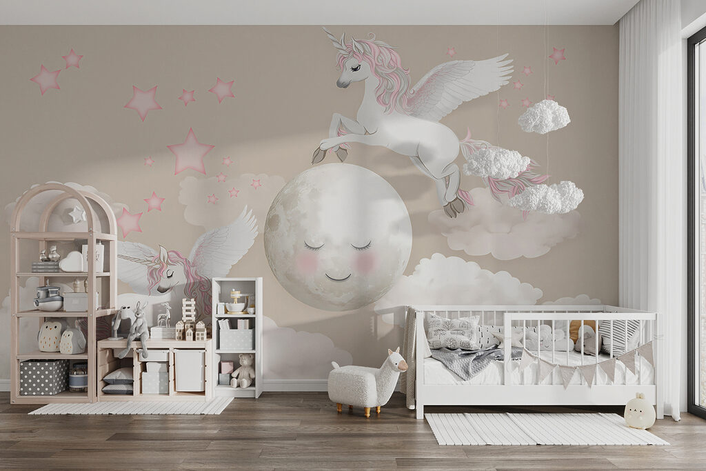 Flügelpferd und Häschen — Interieur 4