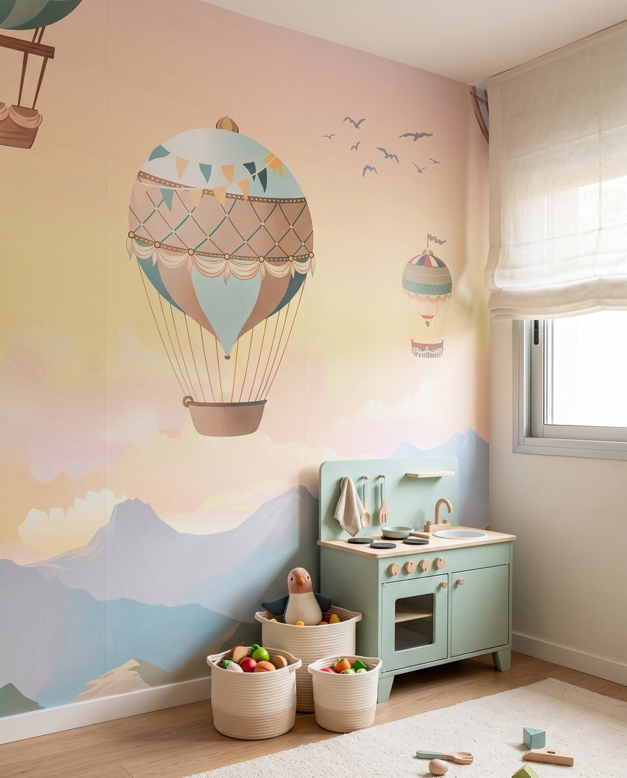 Ballons über sanften Hügeln — Interieur 3