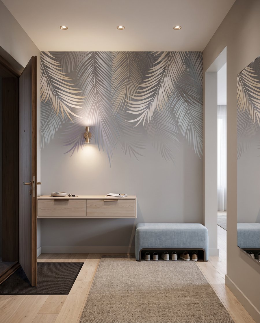 Helle Palmwedel in Stille — Interieur 3