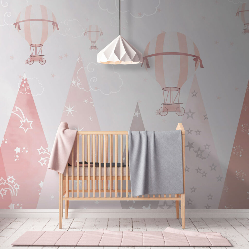 Ballons zwischen rosa Gipfeln — Interieur 2