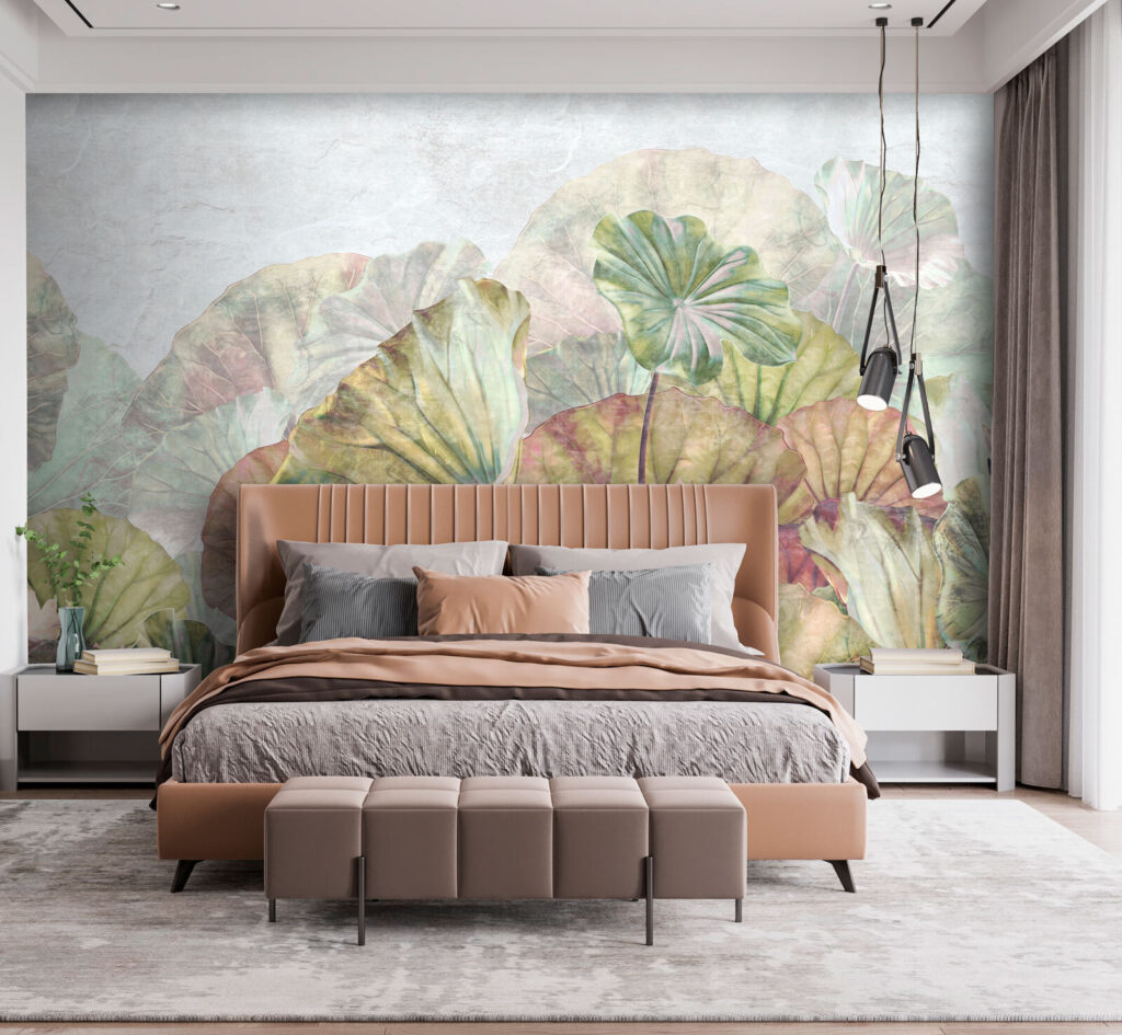 Zarte Seerosenblätter — Interieur 2