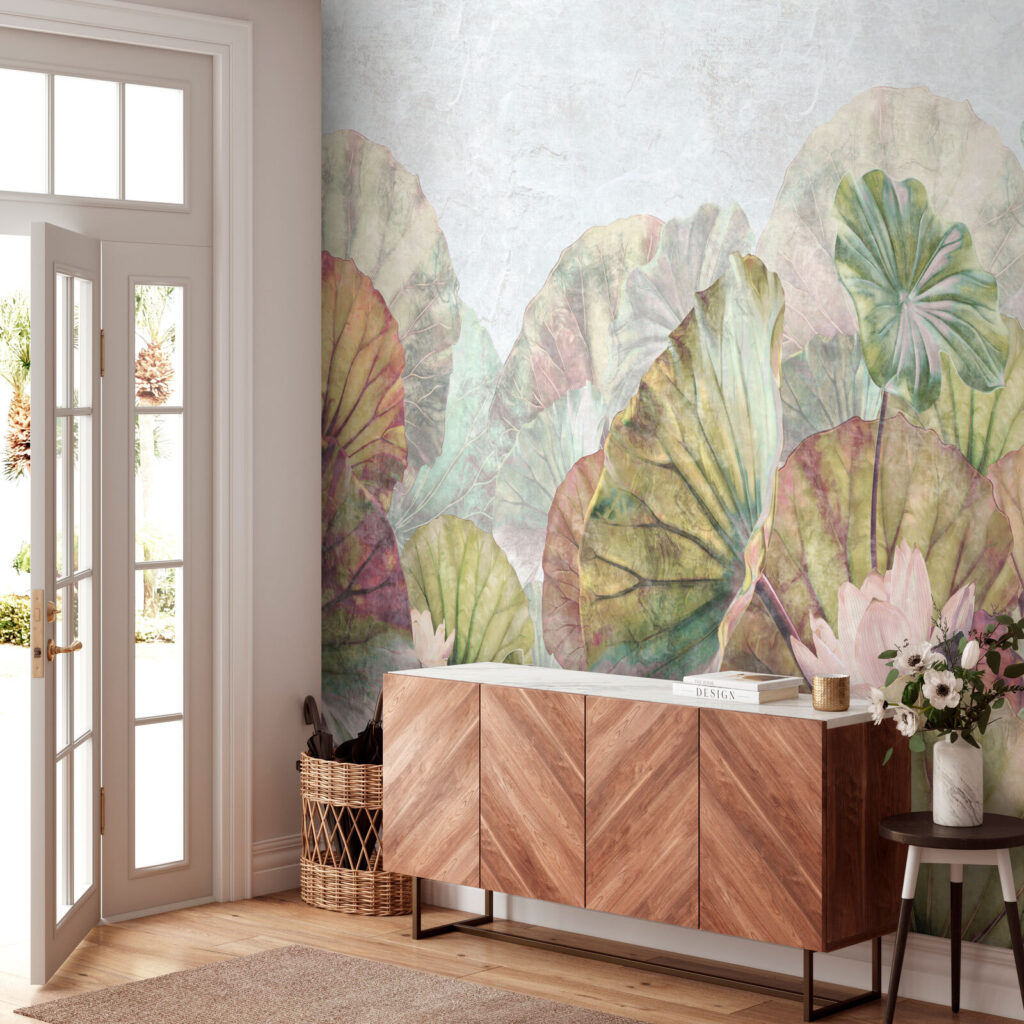 Zarte Seerosenblätter — Interieur 3