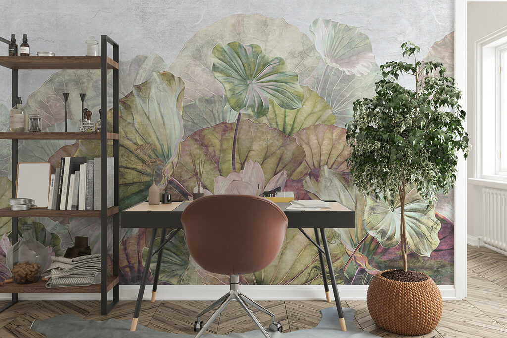Zarte Seerosenblätter — Interieur 5