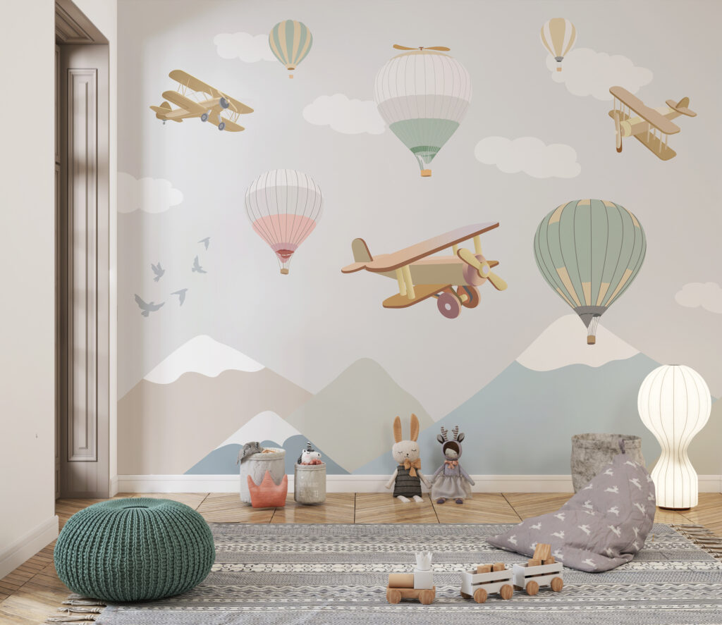 Ballons über den Bergen — Interieur 3