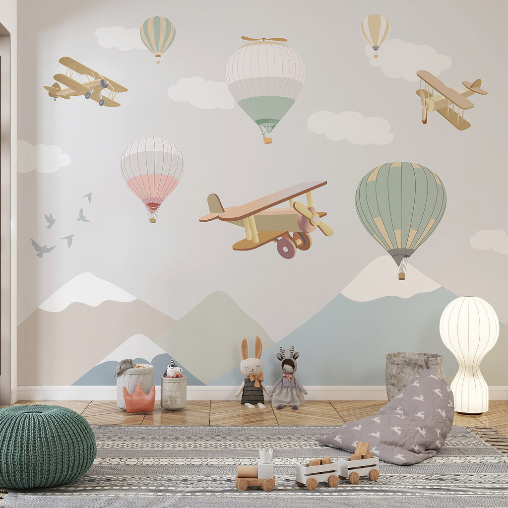 Ballons über den Bergen — Interieur 8
