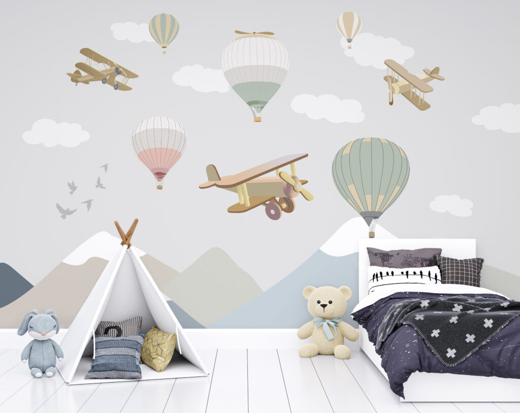 Ballons über den Bergen — Interieur 5