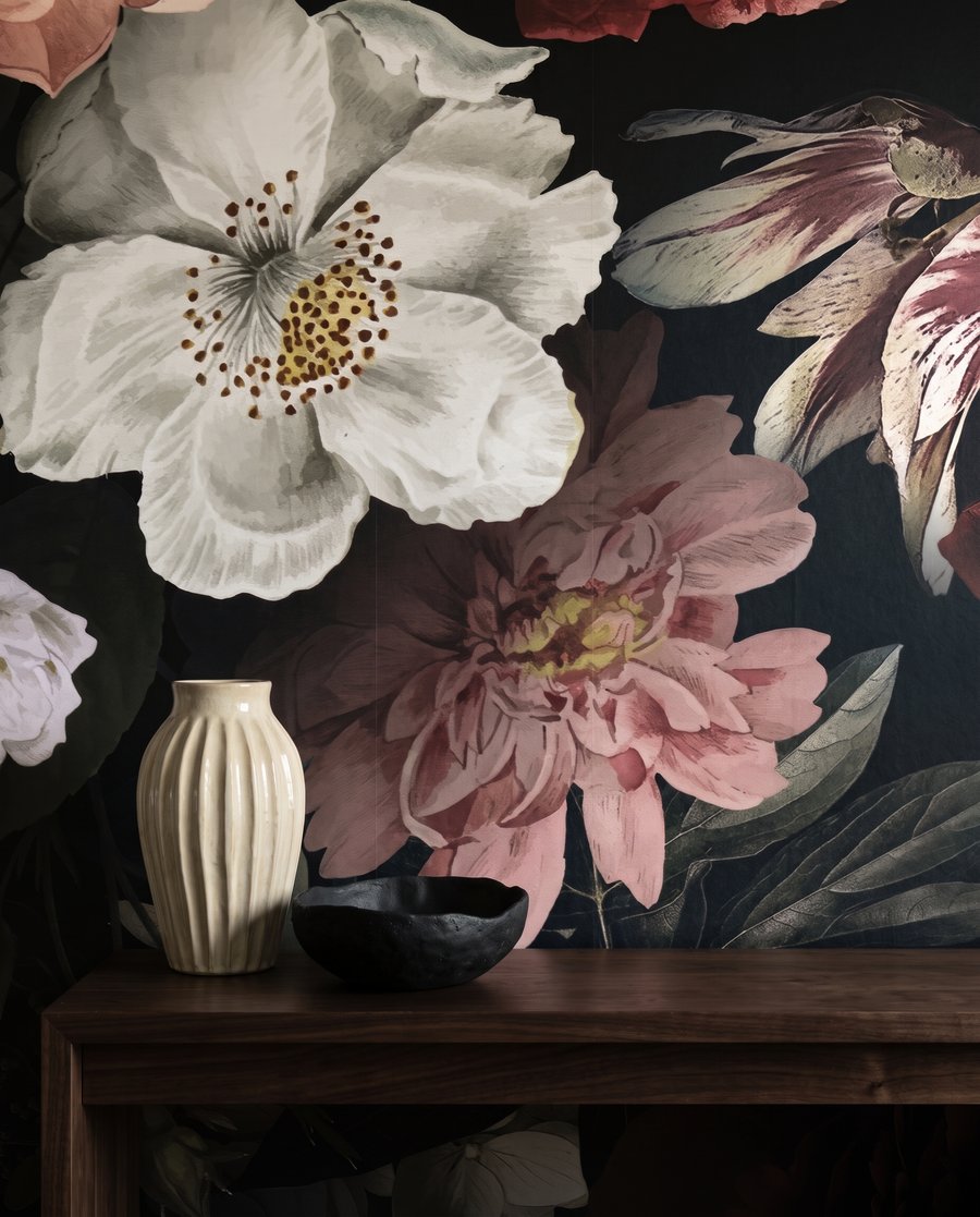Blüten aus tiefem Schatten — Detail