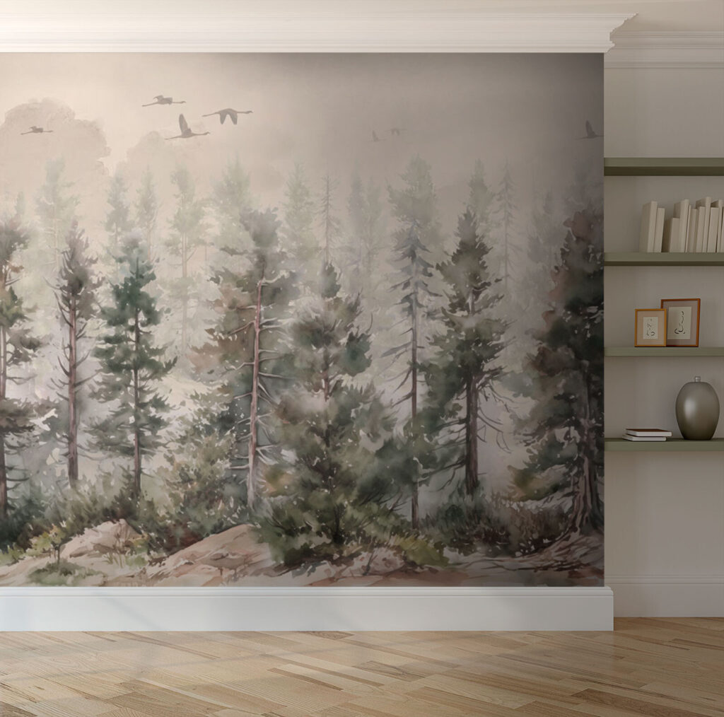 Kiefern zwischen Felsen — Interieur 1