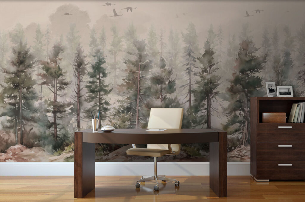 Kiefern zwischen Felsen — Interieur 2