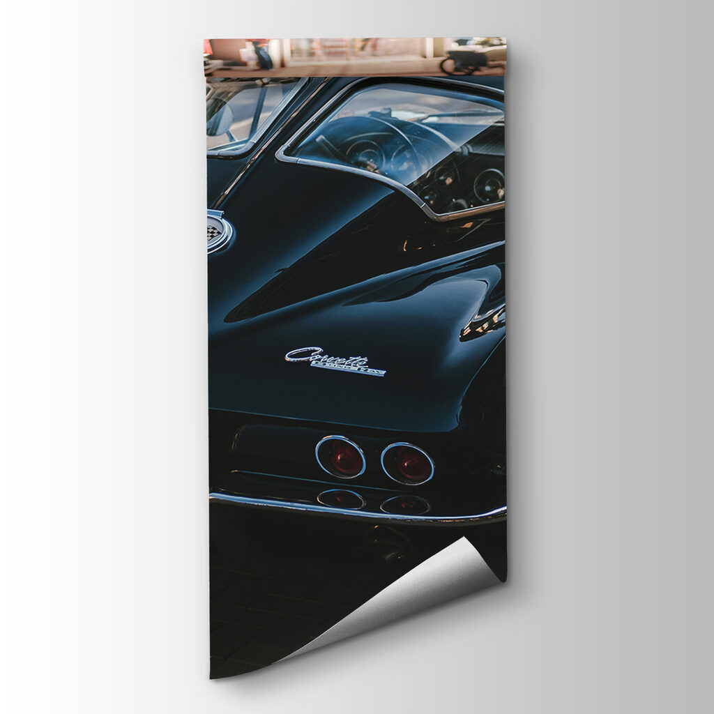 Schwarzer Oldtimer — Produktansicht