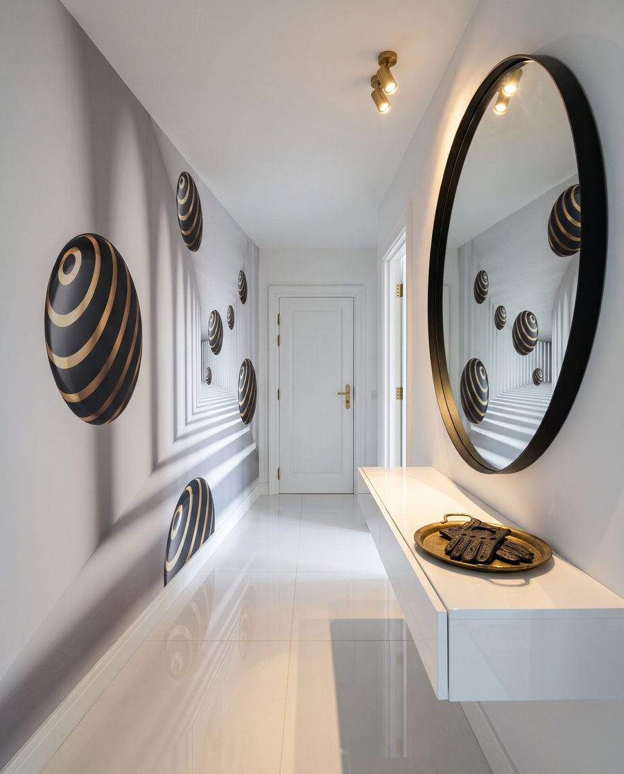 Kugeln mit goldenen Ringen — Interieur 5