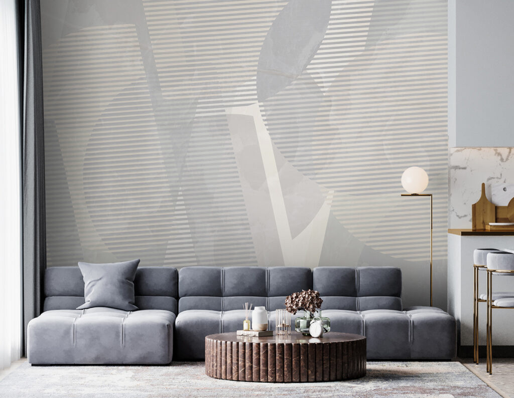 Weißes Rillenspiel — Interieur 5
