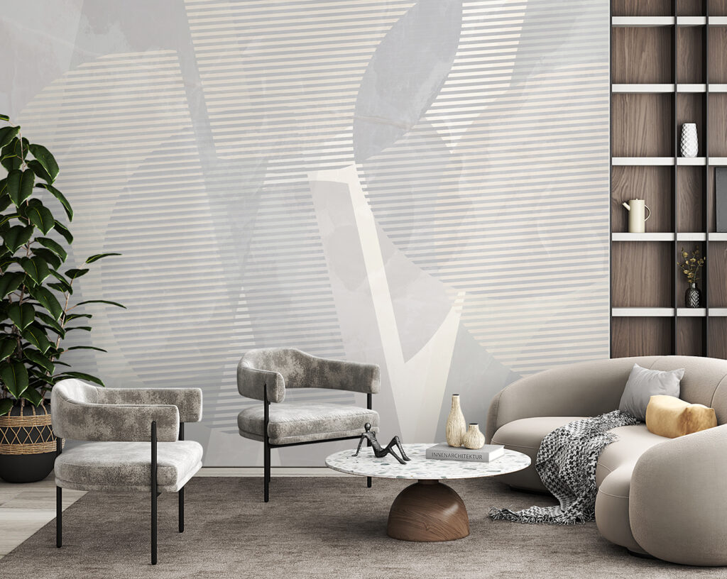 Weißes Rillenspiel — Interieur 7