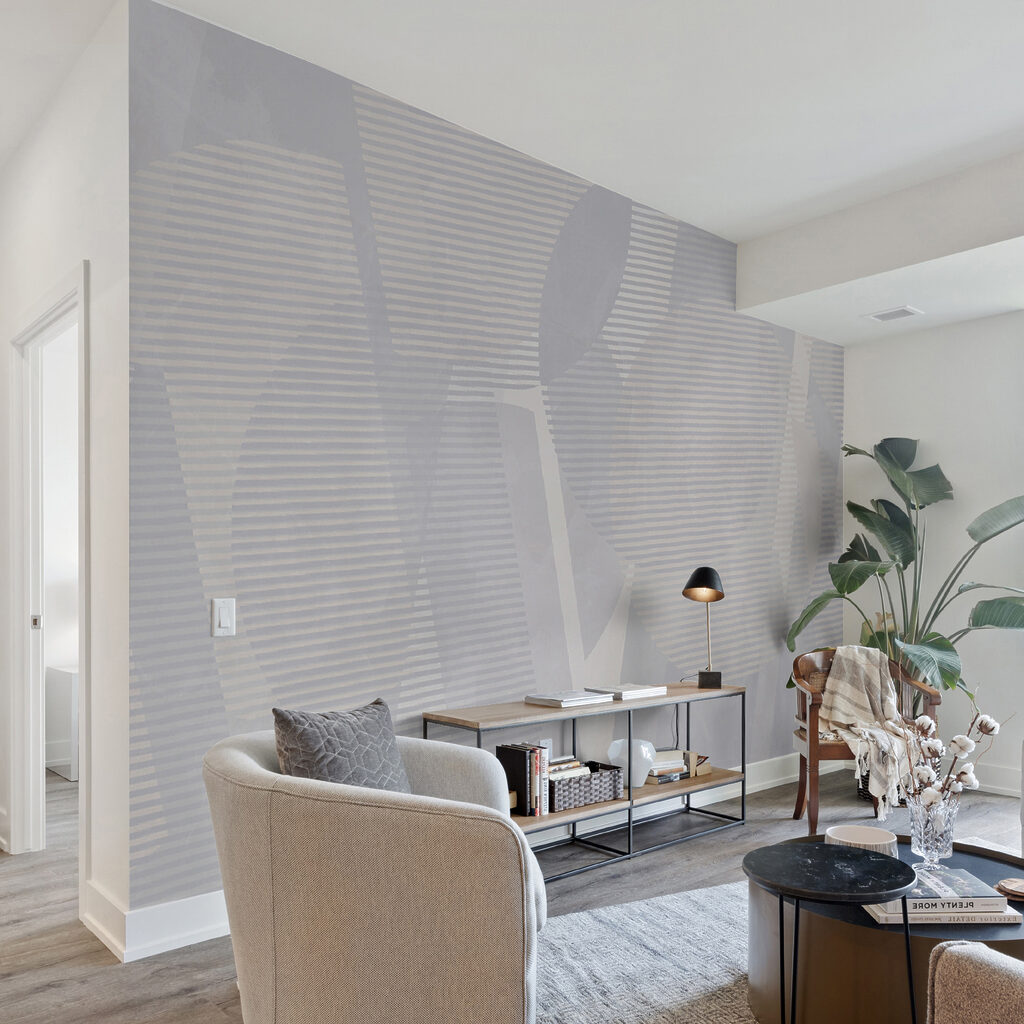 Weißes Rillenspiel — Interieur 9