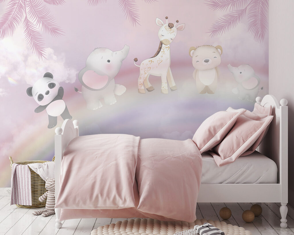 Tiere auf dem Regenbogen — Interieur 1