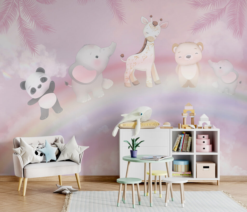 Tiere auf dem Regenbogen — Interieur 4
