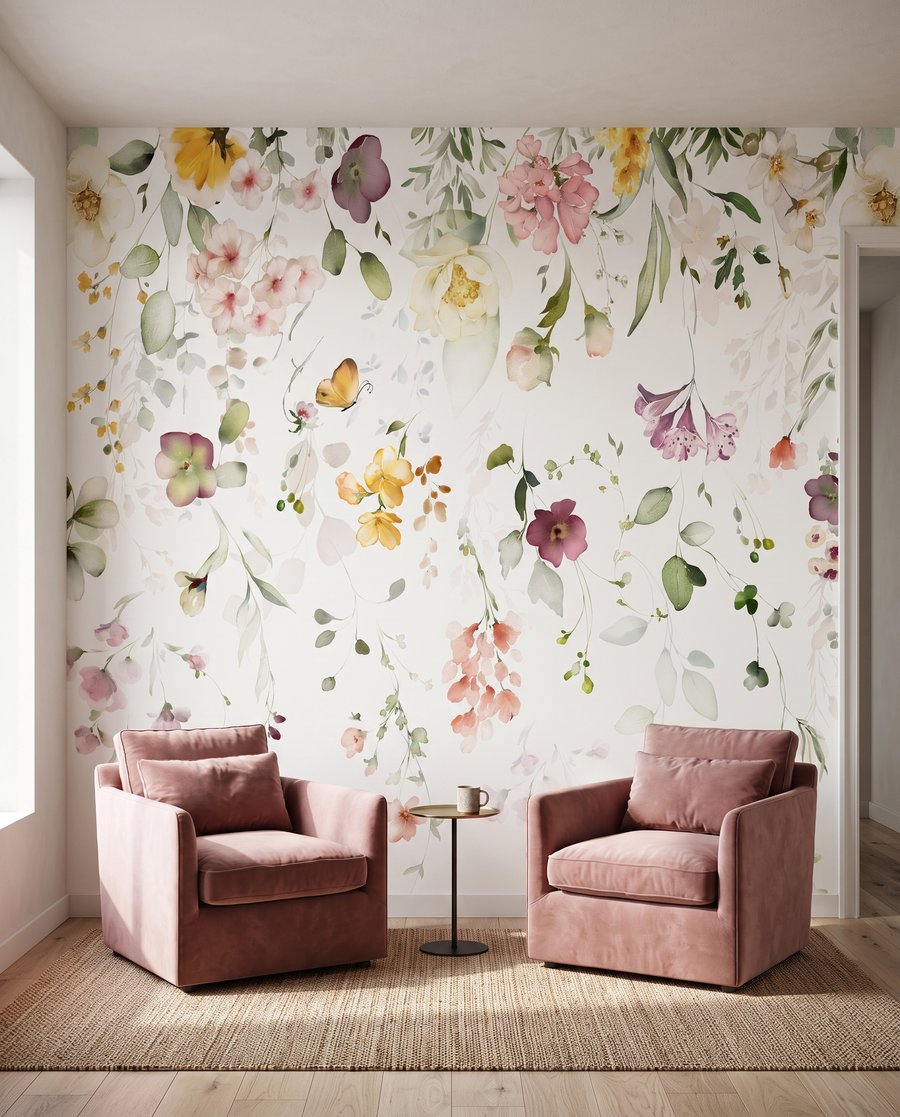Blumen wie ein Wasserfall — Interieur 3