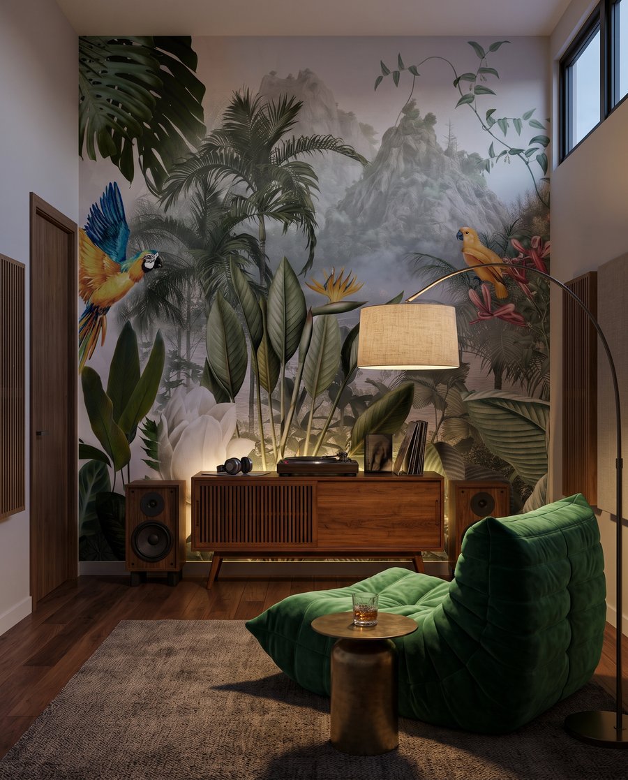 Papageien im lichten Wald — Interieur 6