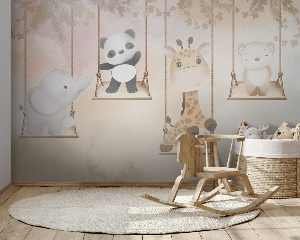 Tierchen auf Schaukeln — Interieur 2