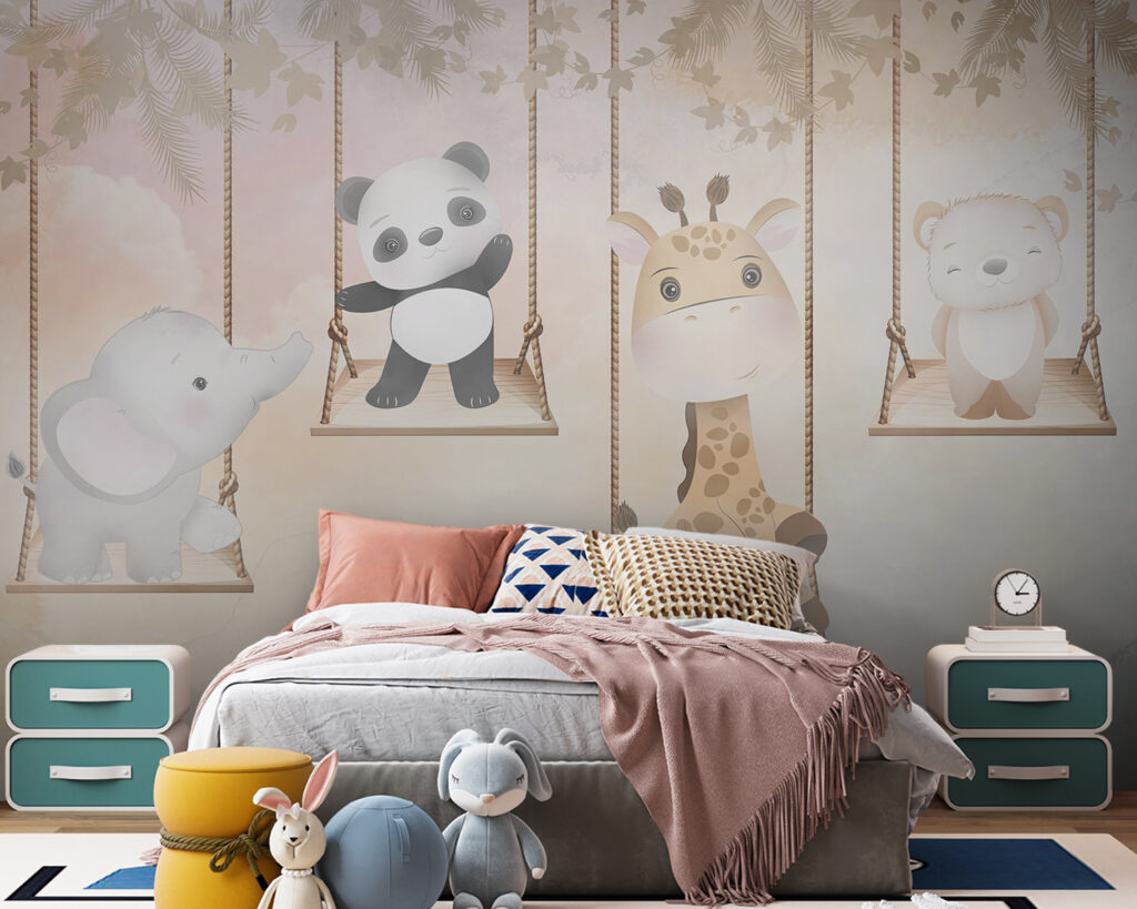 Tierchen auf Schaukeln — Interieur 3