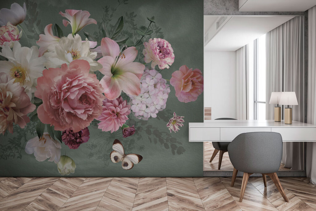 Strauß mit Schmetterlingen — Interieur 1