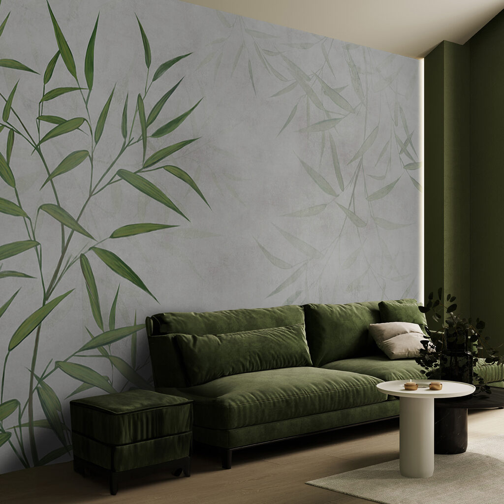 Bambus auf Weiß — Interieur 7