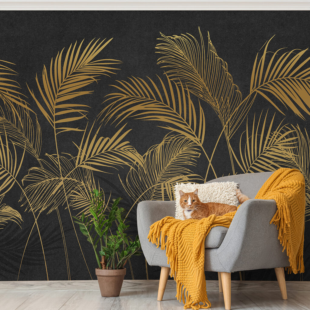 Palmwedel in Gruppen — Interieur 4