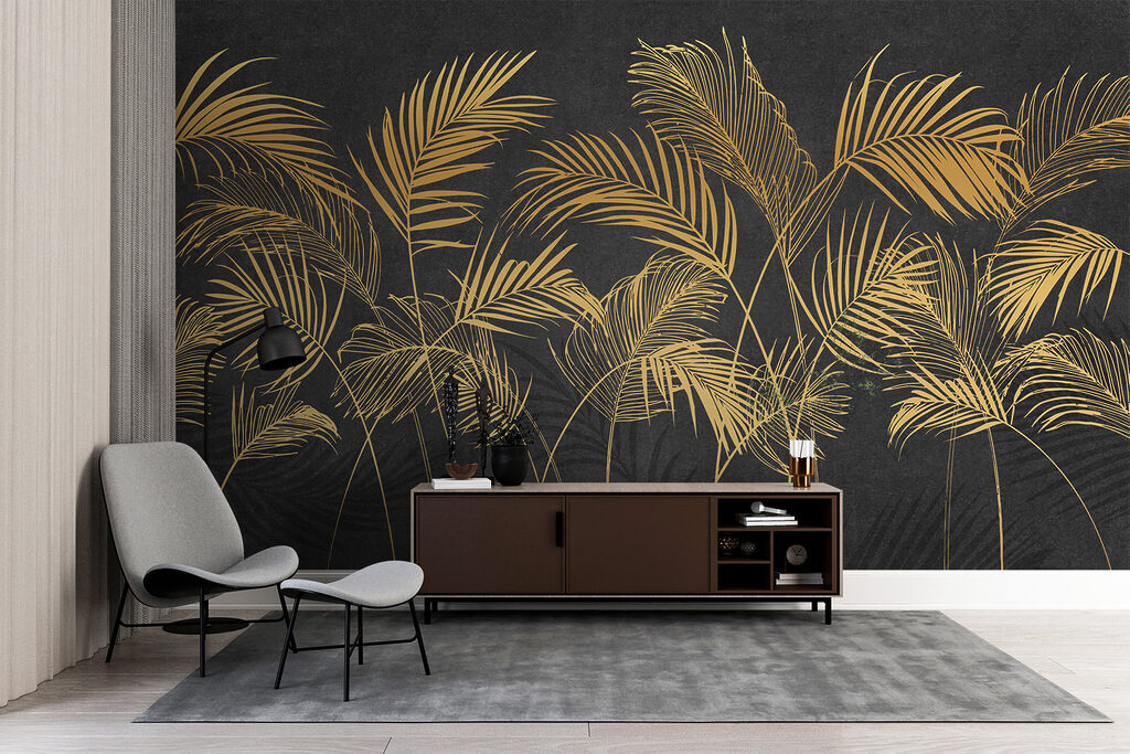 Palmwedel in Gruppen — Interieur 5