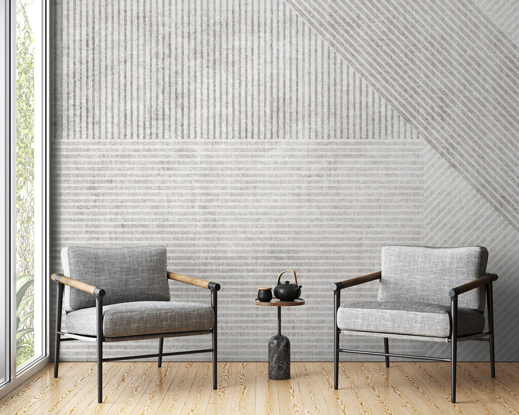 Geometrische Streifenfelder — Interieur 4