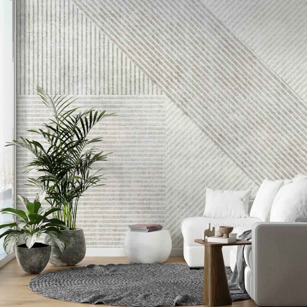 Geometrische Streifenfelder — Interieur 5