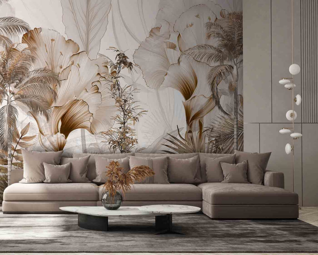 Dschungel in Honigtönen — Interieur 3