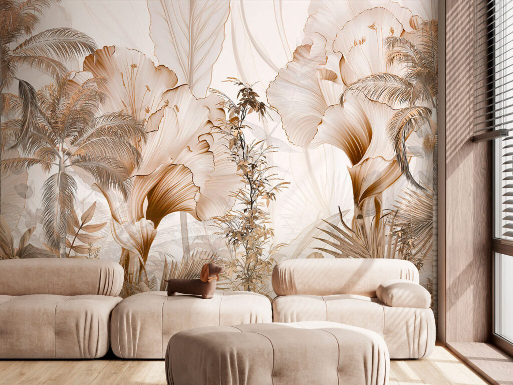 Dschungel in Honigtönen — Interieur 2