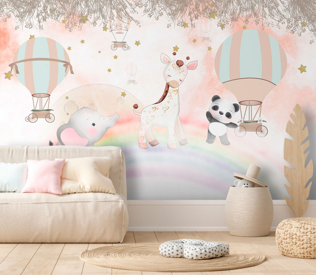 Tiere am Regenbogen — Interieur 1