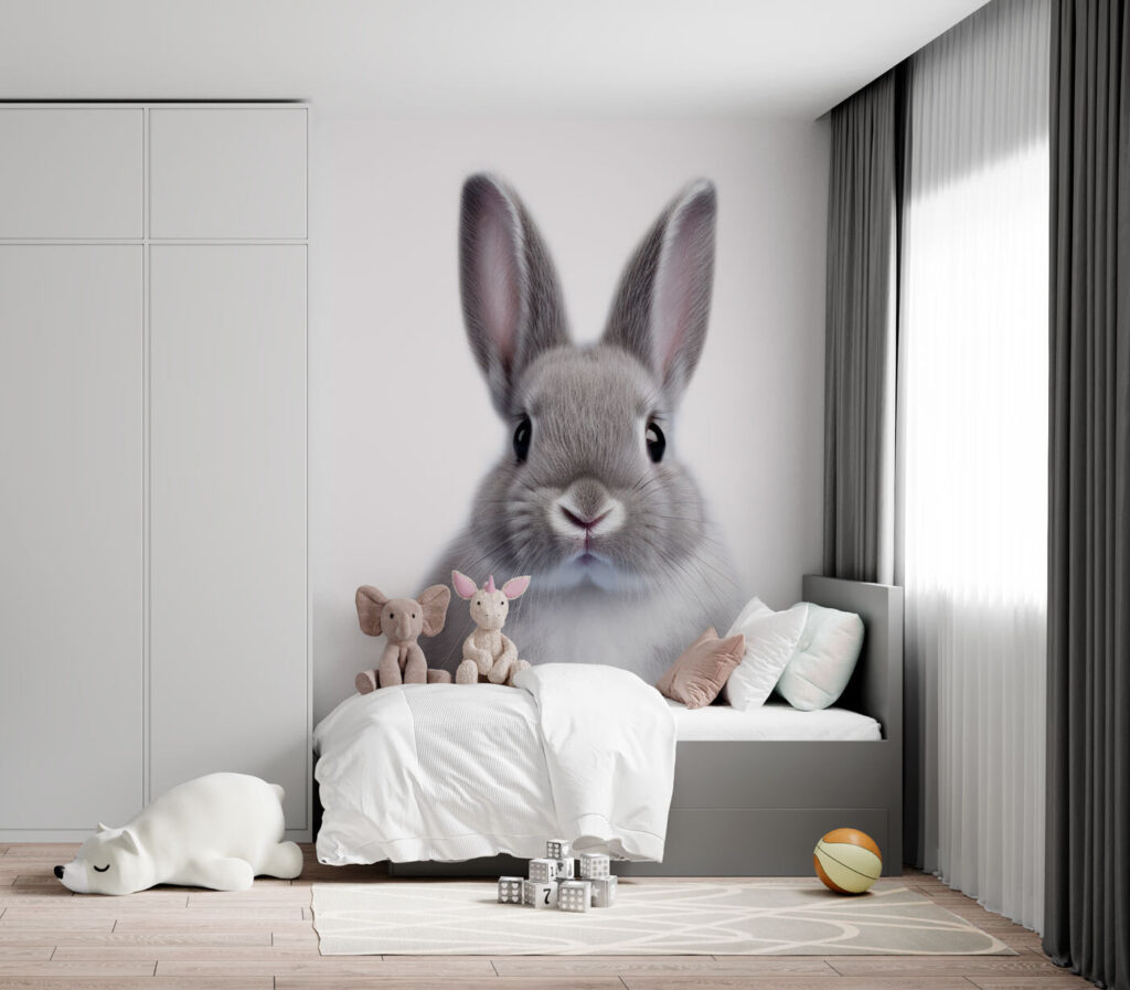 Kaninchen mit großen Augen — Interieur 1