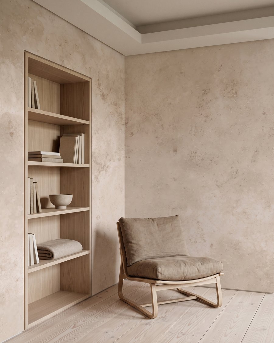 Sanfte Patina in einem Interieur