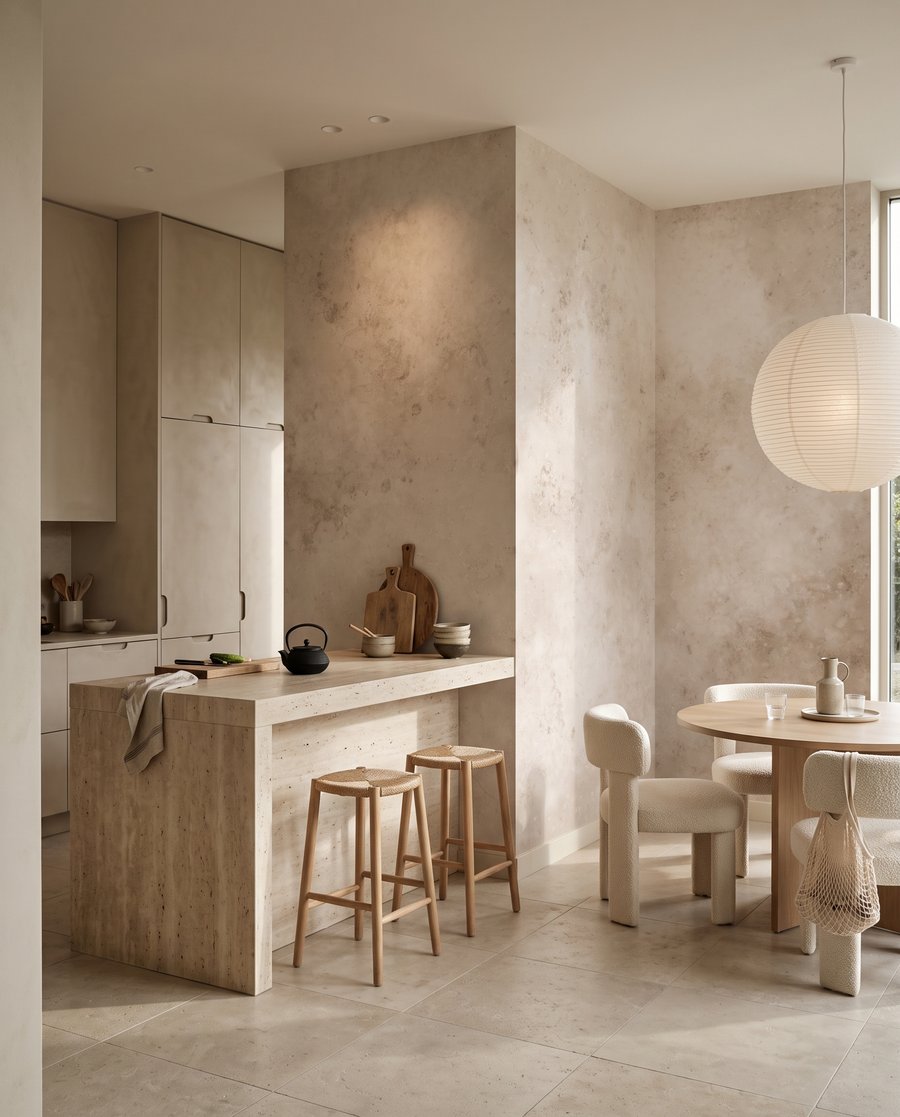 Sanfte Patina in einem Interieur