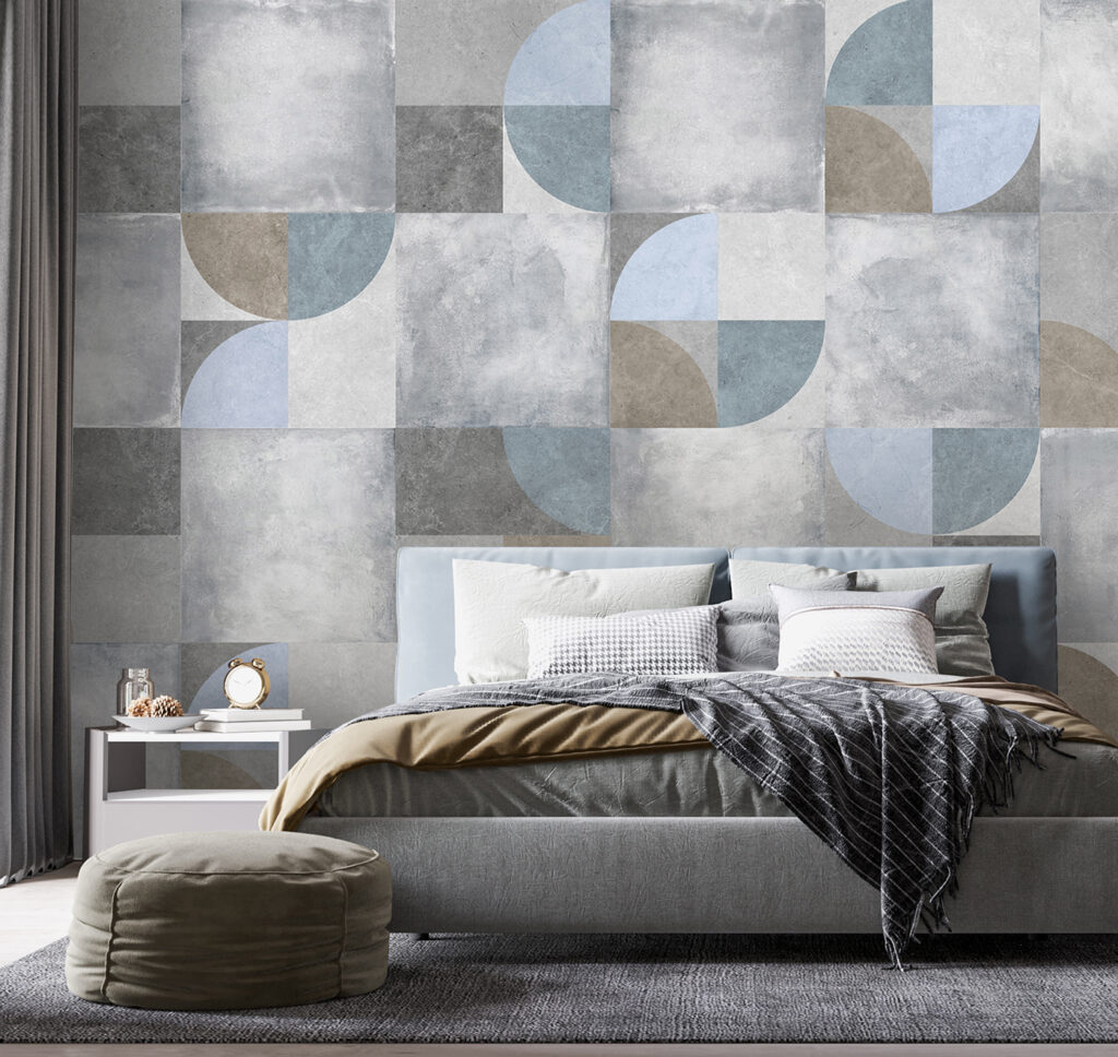 Quadrate und Viertelkreise — Interieur 2