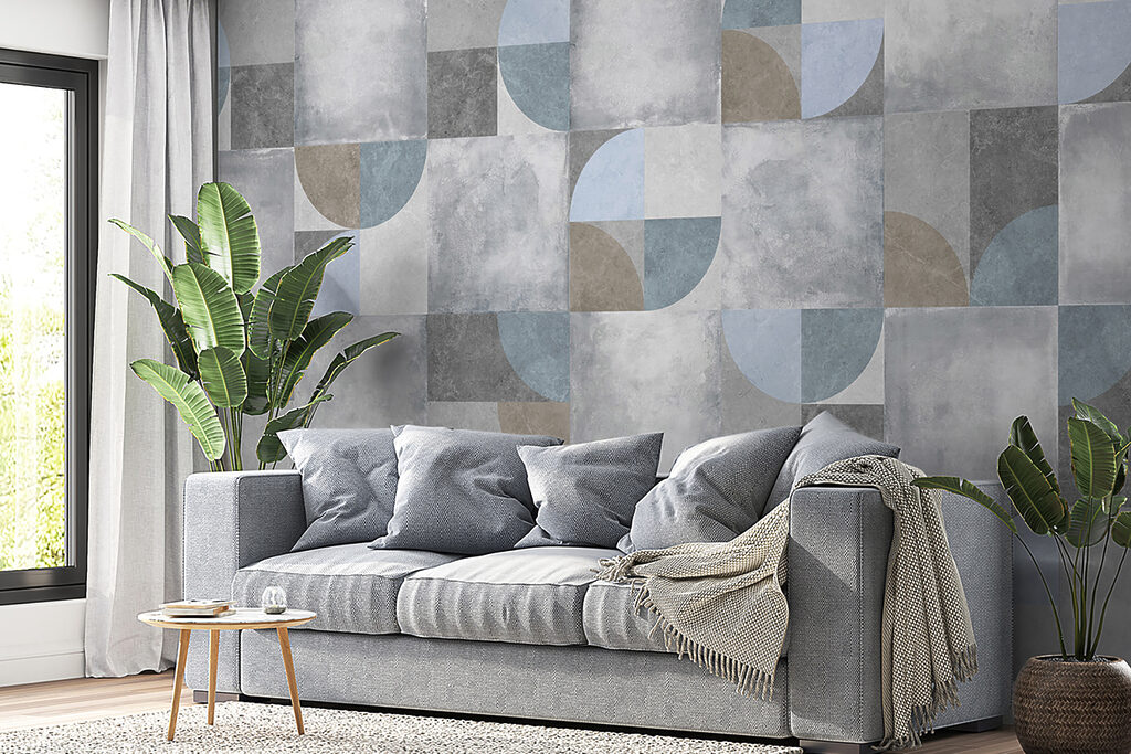 Quadrate und Viertelkreise — Interieur 8