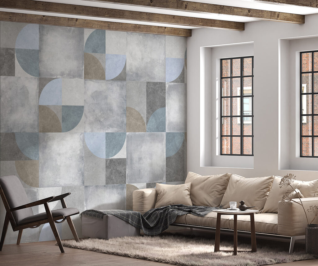 Quadrate und Viertelkreise — Interieur 5