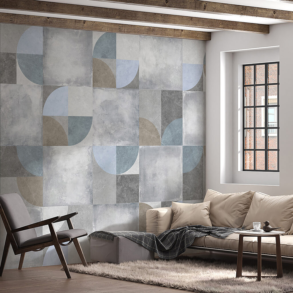 Quadrate und Viertelkreise — Interieur 9