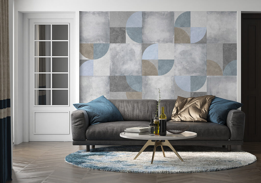 Quadrate und Viertelkreise — Interieur 6