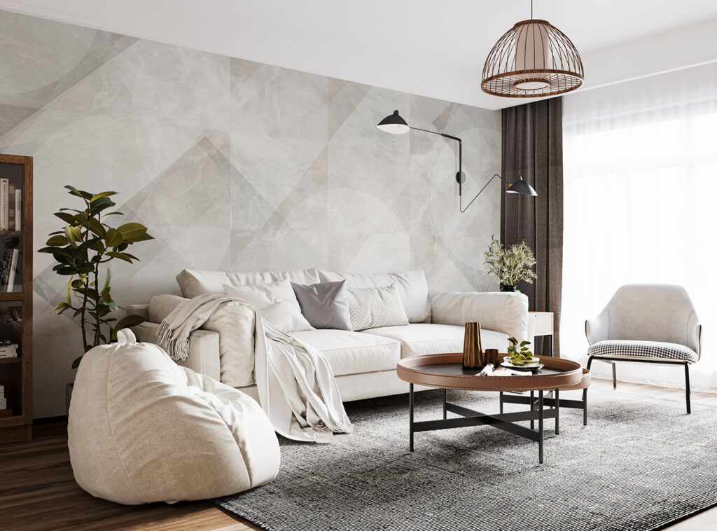 Sanfte graue Facetten — Interieur 4