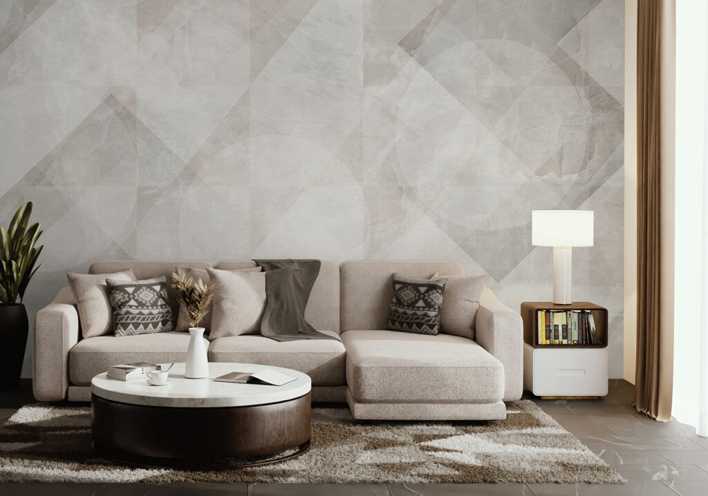 Sanfte graue Facetten — Interieur 7