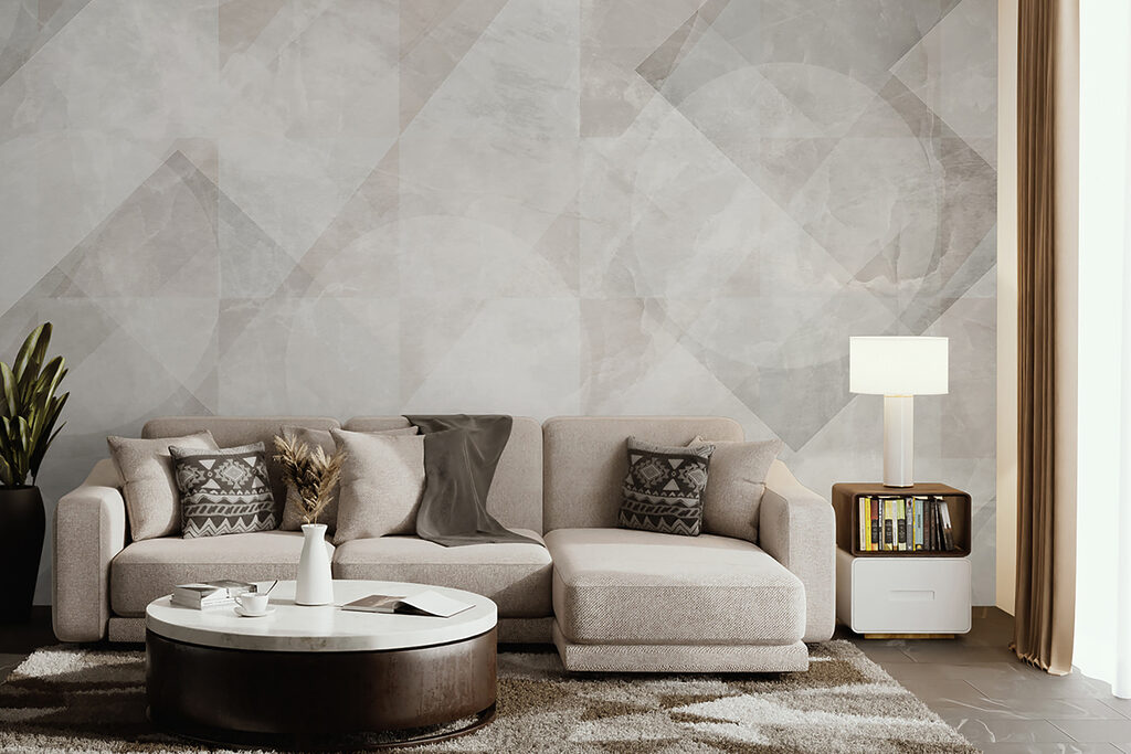Sanfte graue Facetten — Interieur 10