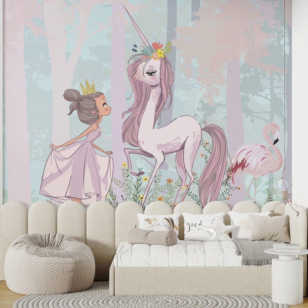 Mädchen mit Einhorn — Interieur 3
