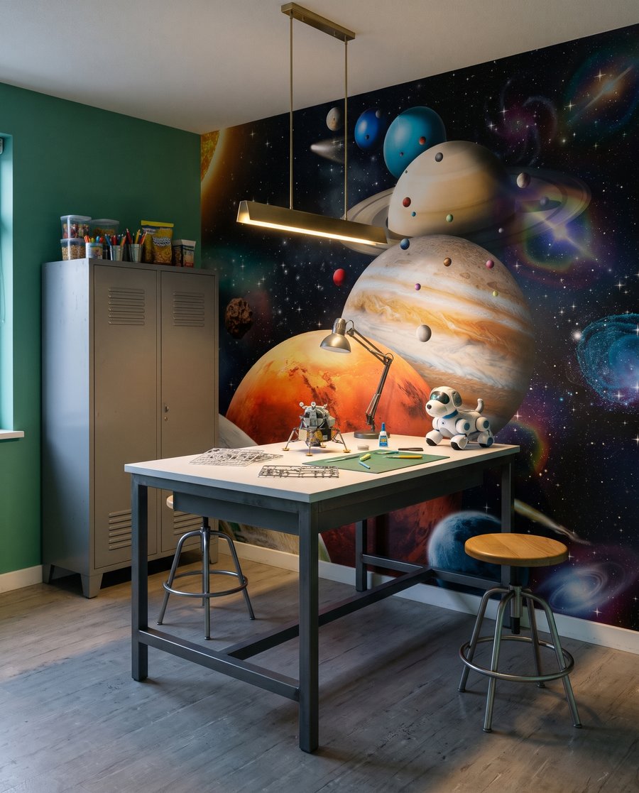 Nah an den Planeten — Interieur 4