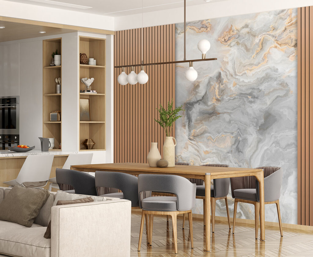 Warme Latten und Adern — Interieur 4